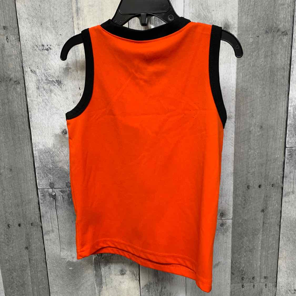 Size 3T Orange/Black Body Glove Tank Top