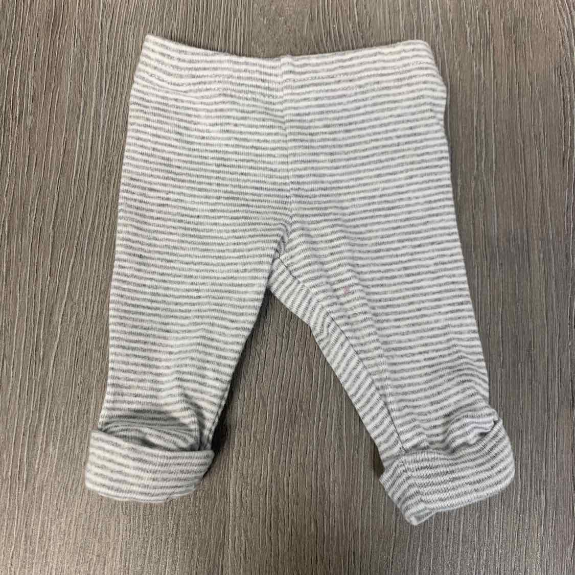 Size Preemie Gray Precious First Athletic Pants - OodlesCB