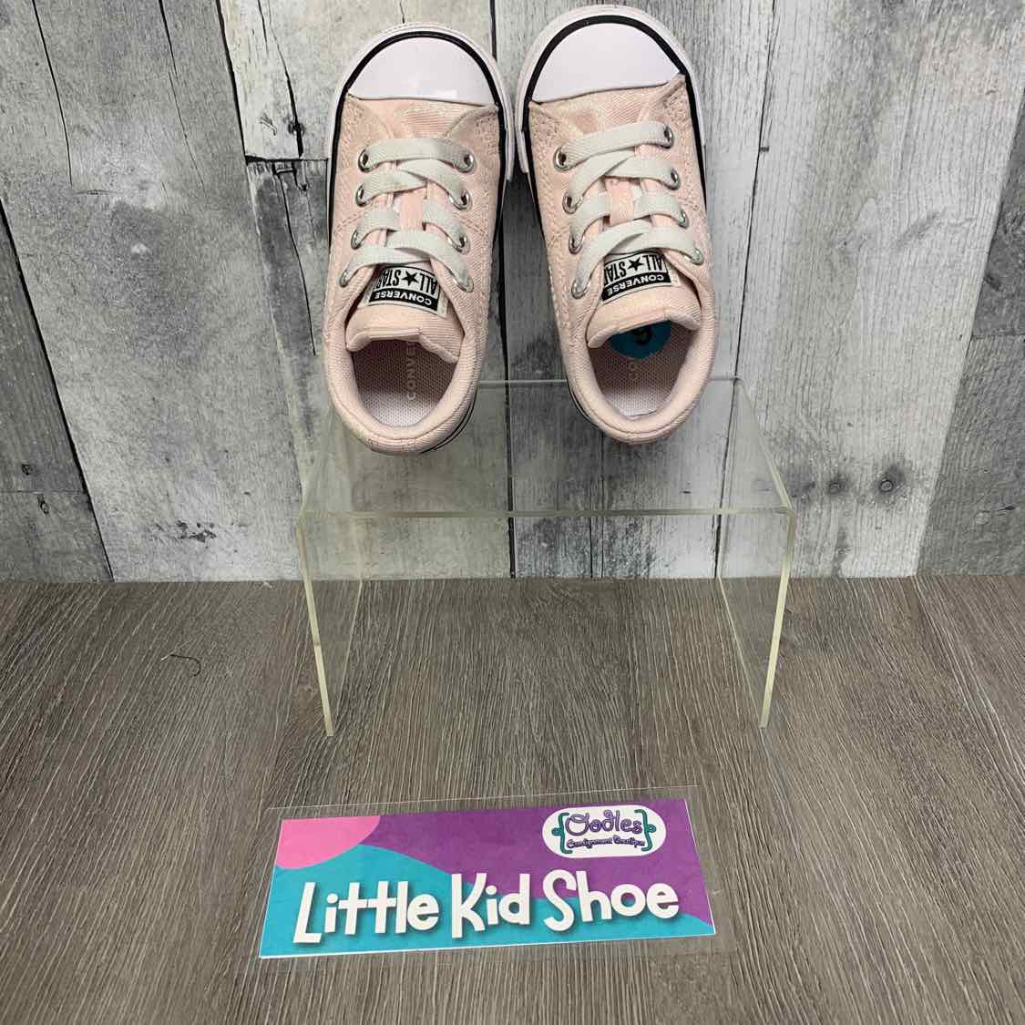 Size 6 Pink/White Converse Sneakers