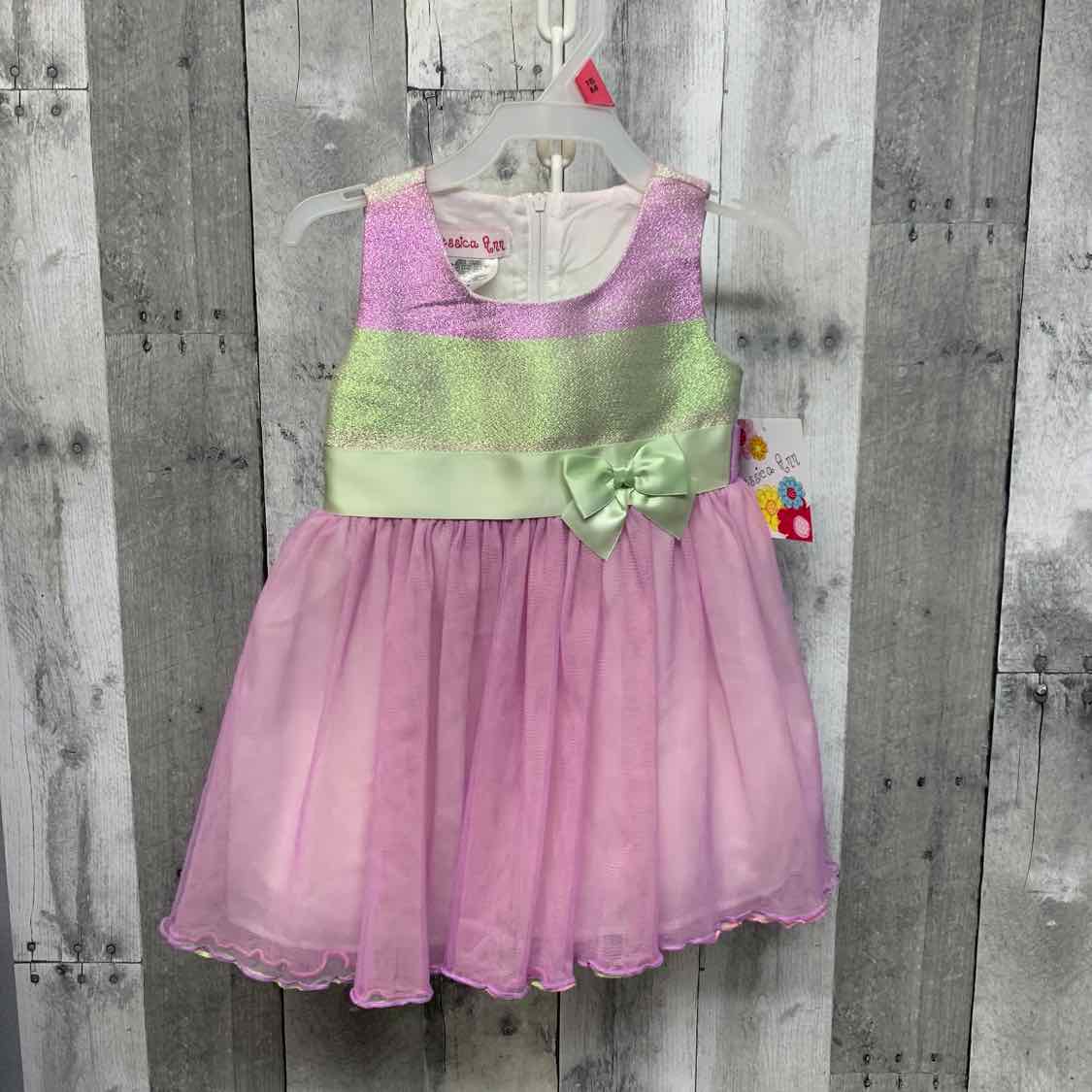 Size 18 Months Purple/Green Jessica Ann Dress - Party