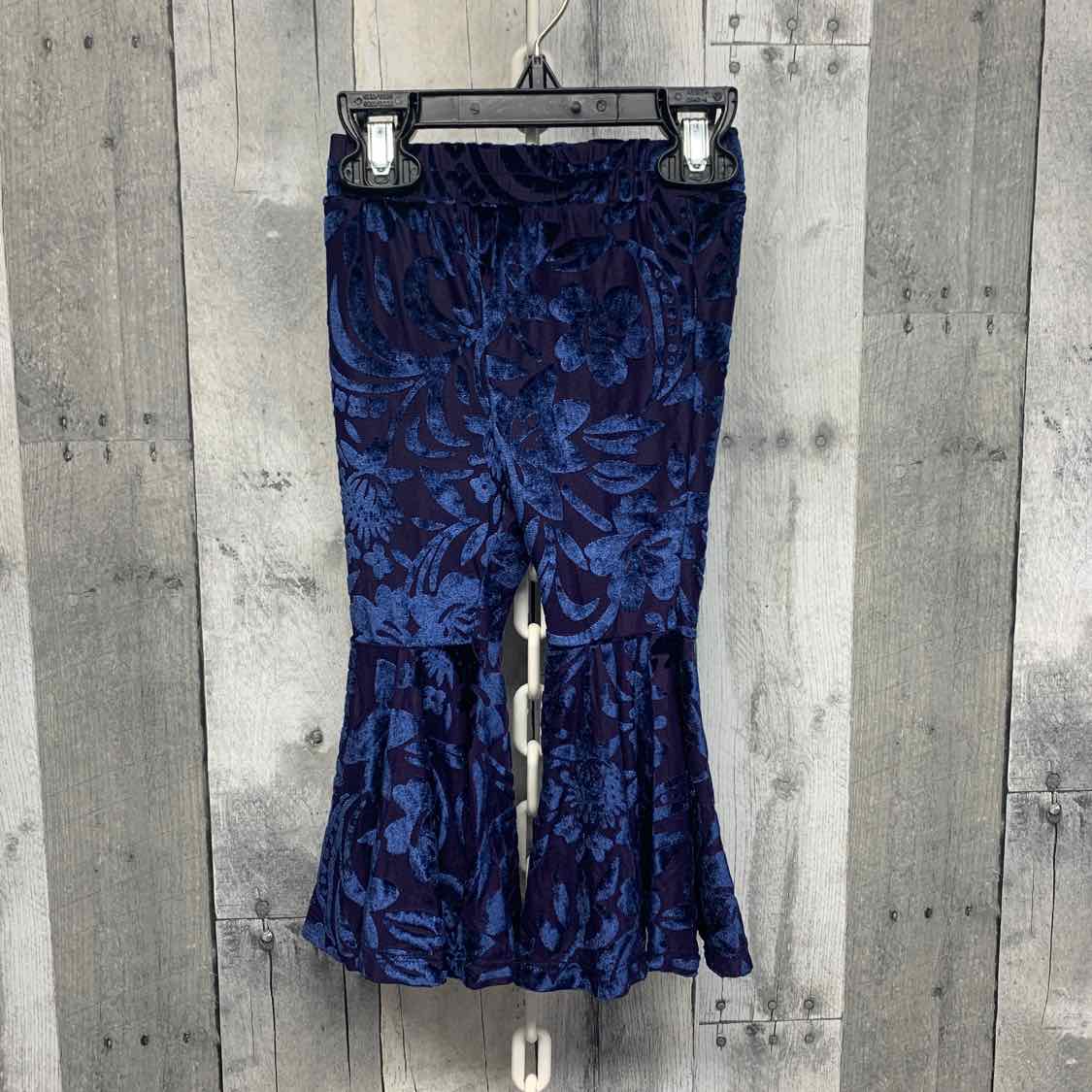 Size 12-18 Months Navy Floral Bailey's Blossoms Athletic Pants