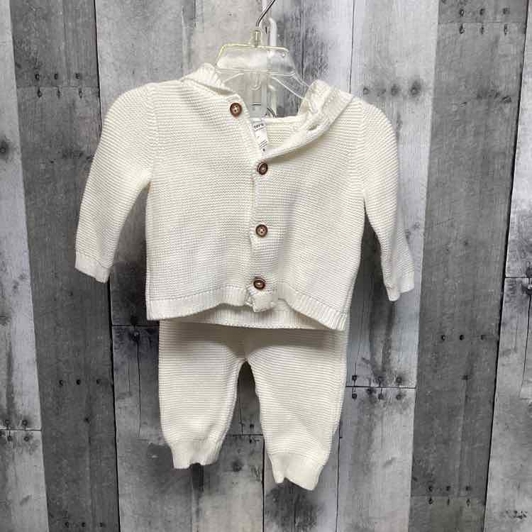 Size 6 Months White Just One You Jacket/Pants