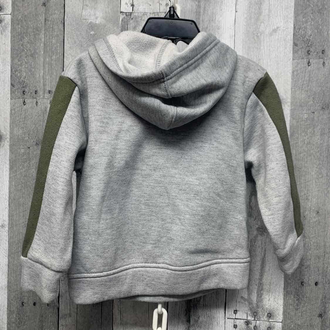 Size 2T Gray/Green Reebok Pull Over