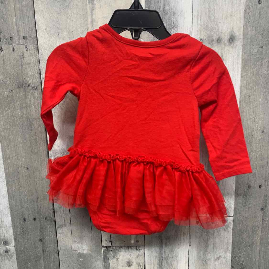 Size 6-9 Months Red Cat & Jack Romper