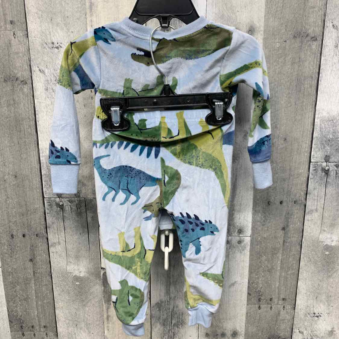 Size 12 Months Blue Print Child of Mine 2pc PJs