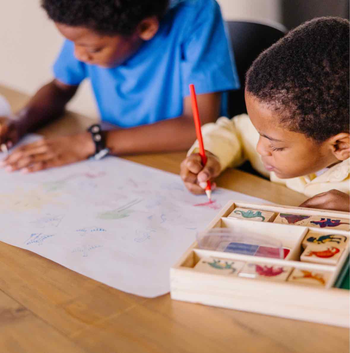 Melissa & Doug Dinosaur Stamp Set