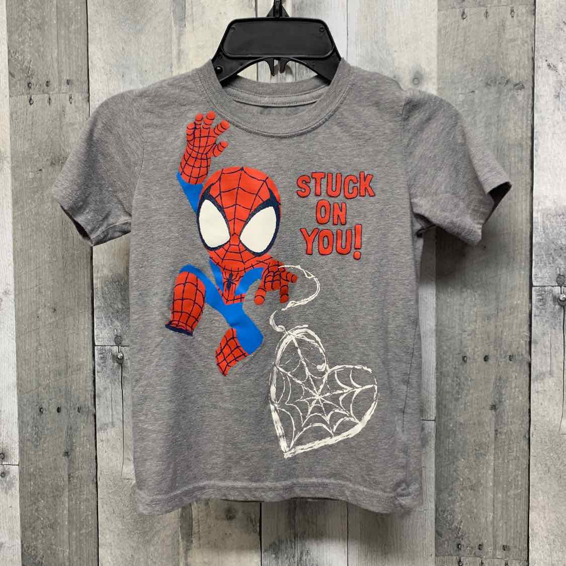 Size 5T Gray Graphic Marvel T Shirt