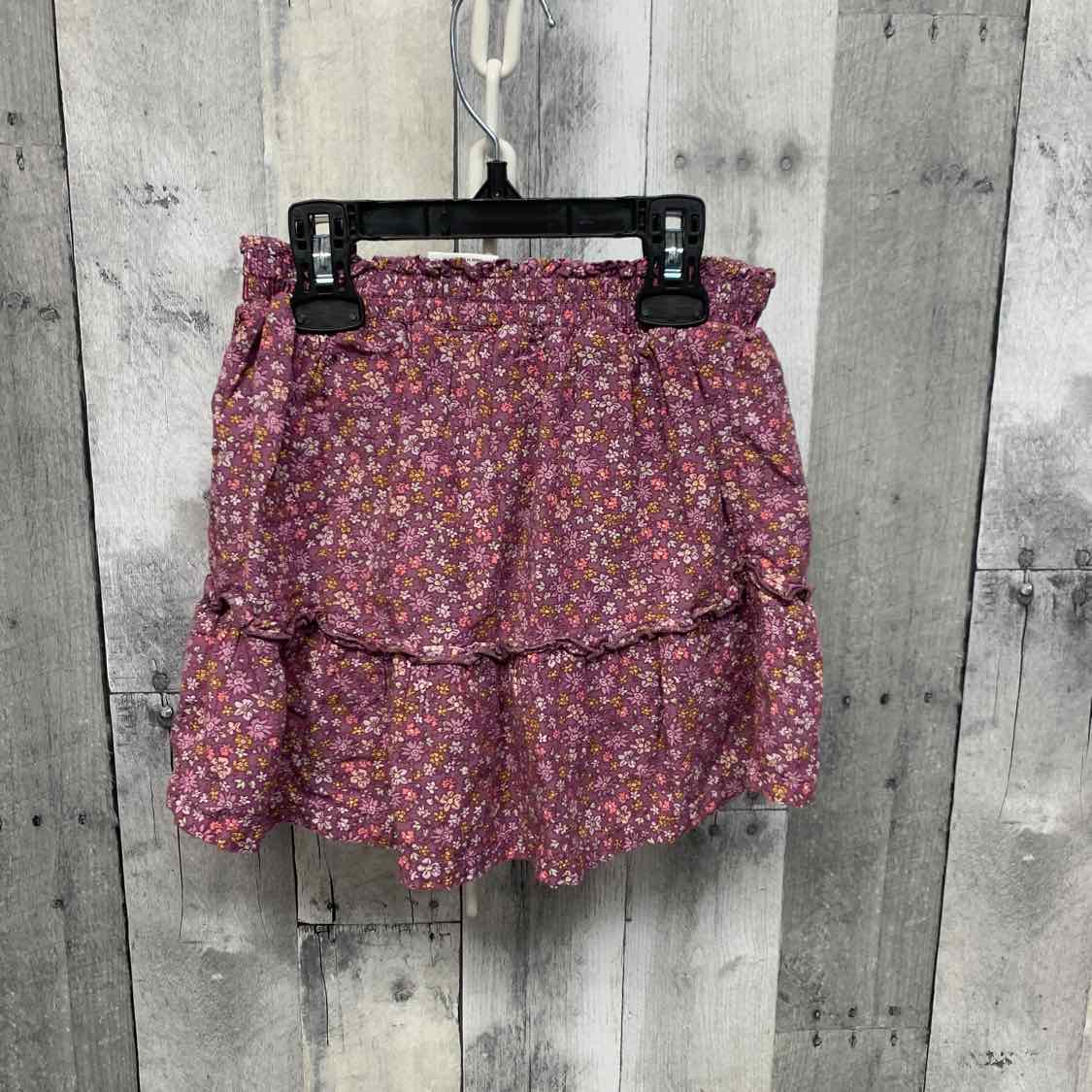 Size 5 Purple Floral Print Jumping Beans Skirt