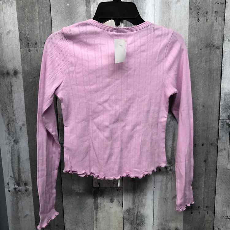 Size 8/9 Lavender Crew Cuts Long Sleeve Shirt