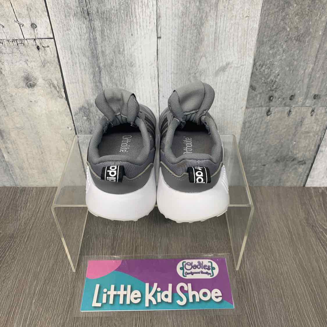 Size 5 Gray/White Sport Brand Sneakers