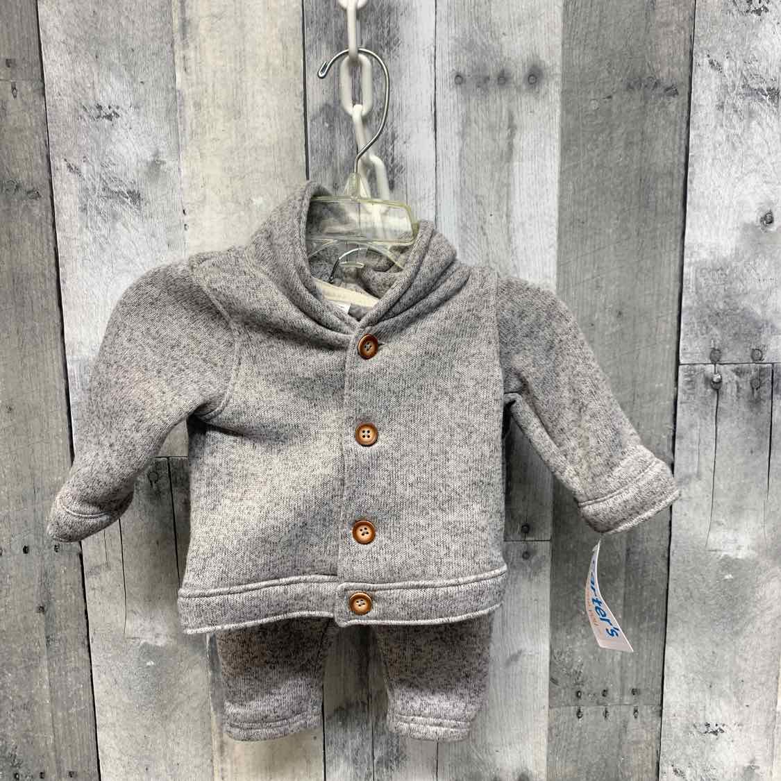 Size 3 Months Gray Just One You Jacket/Pants