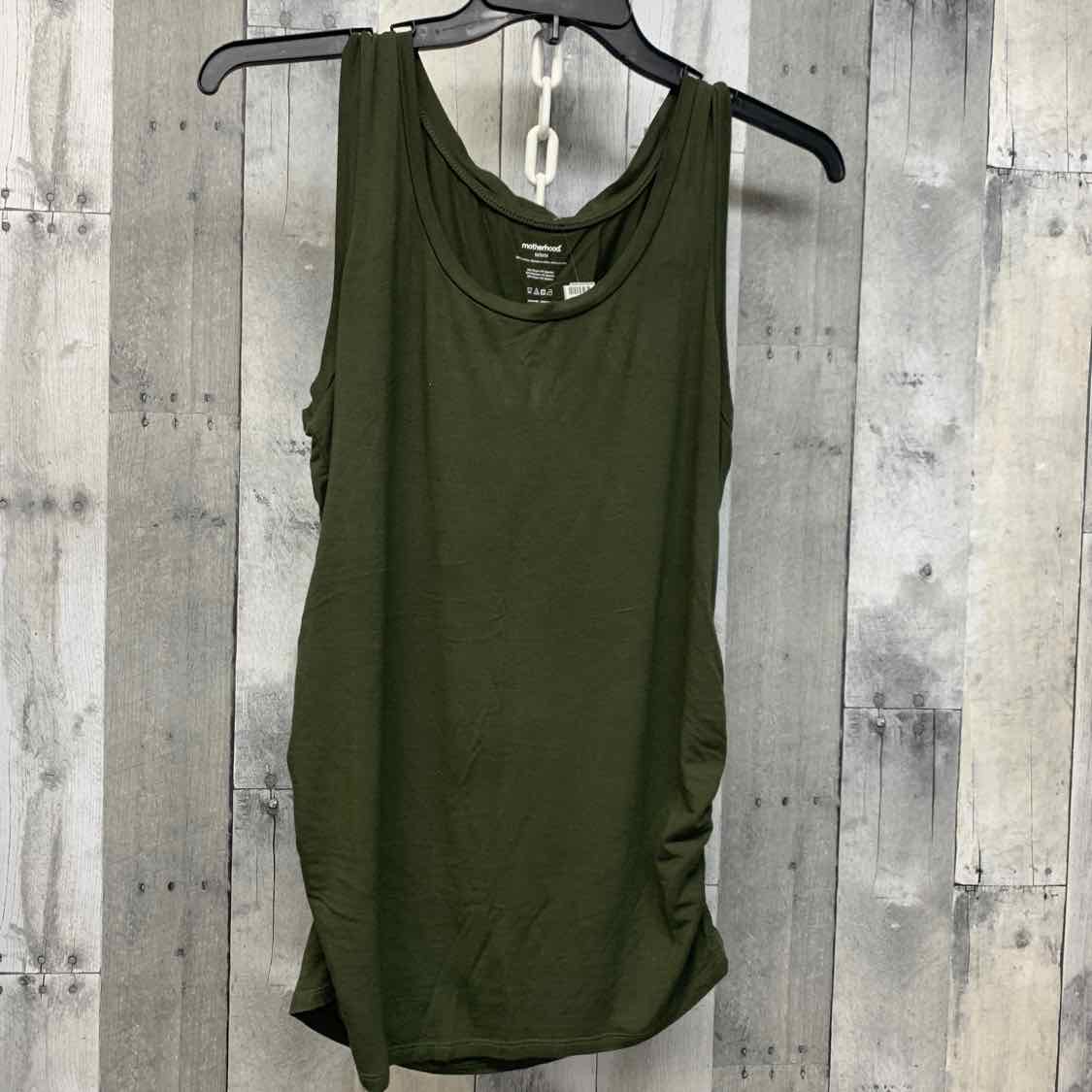 Size M Green Motherhood Tank Top