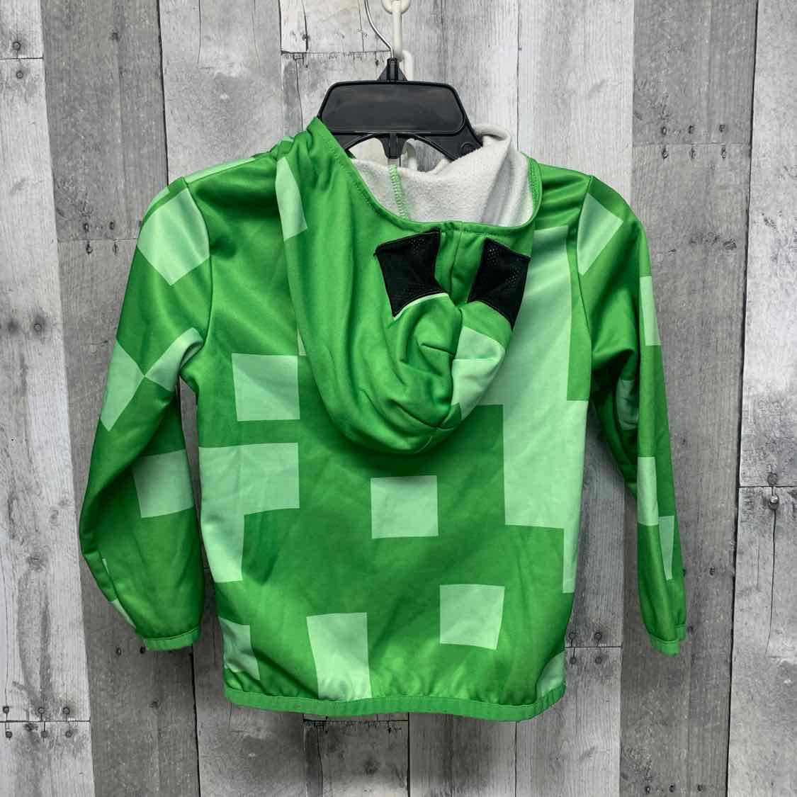 Size 4 Green Print Jumping Beans Light Jacket