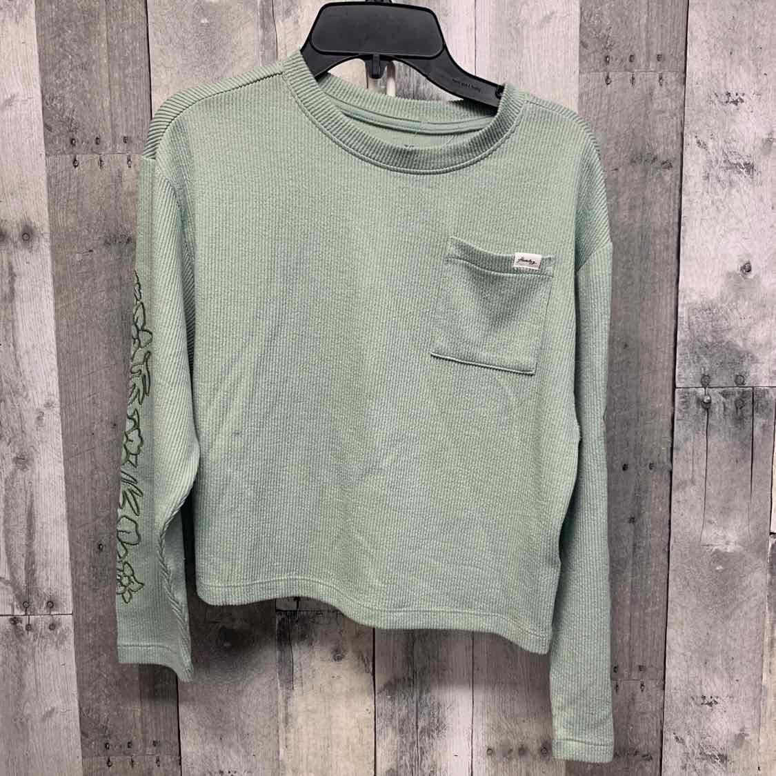 Size 10/12 Mint Hurley Long Sleeve Shirt