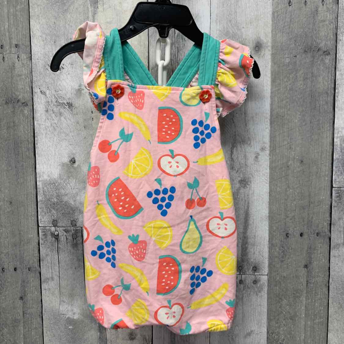 Size 2 Pink Print B Brand Romper