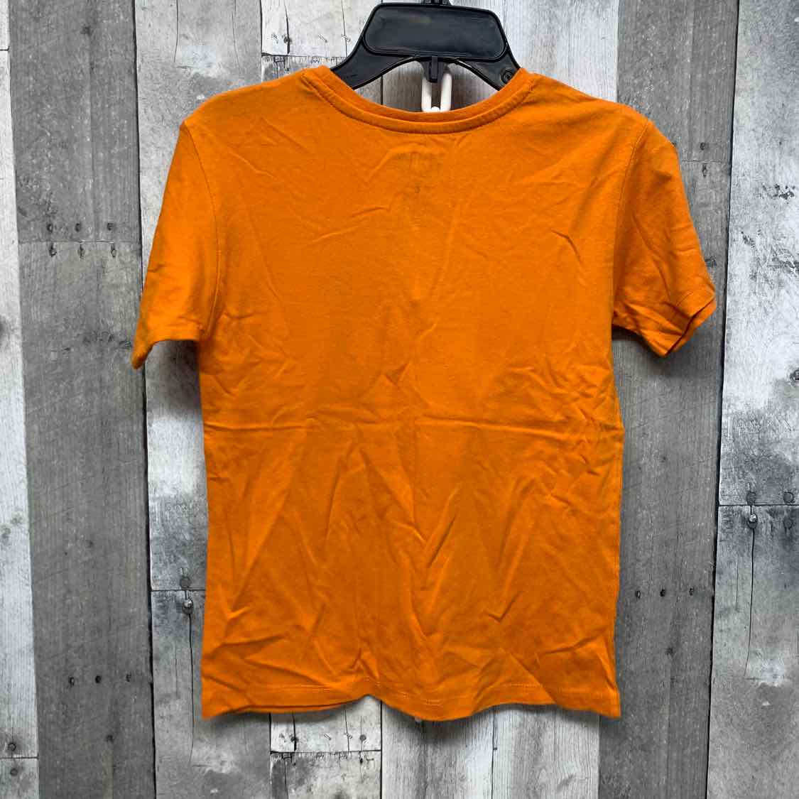 Size 7/8 Orange/Black Disney T Shirt