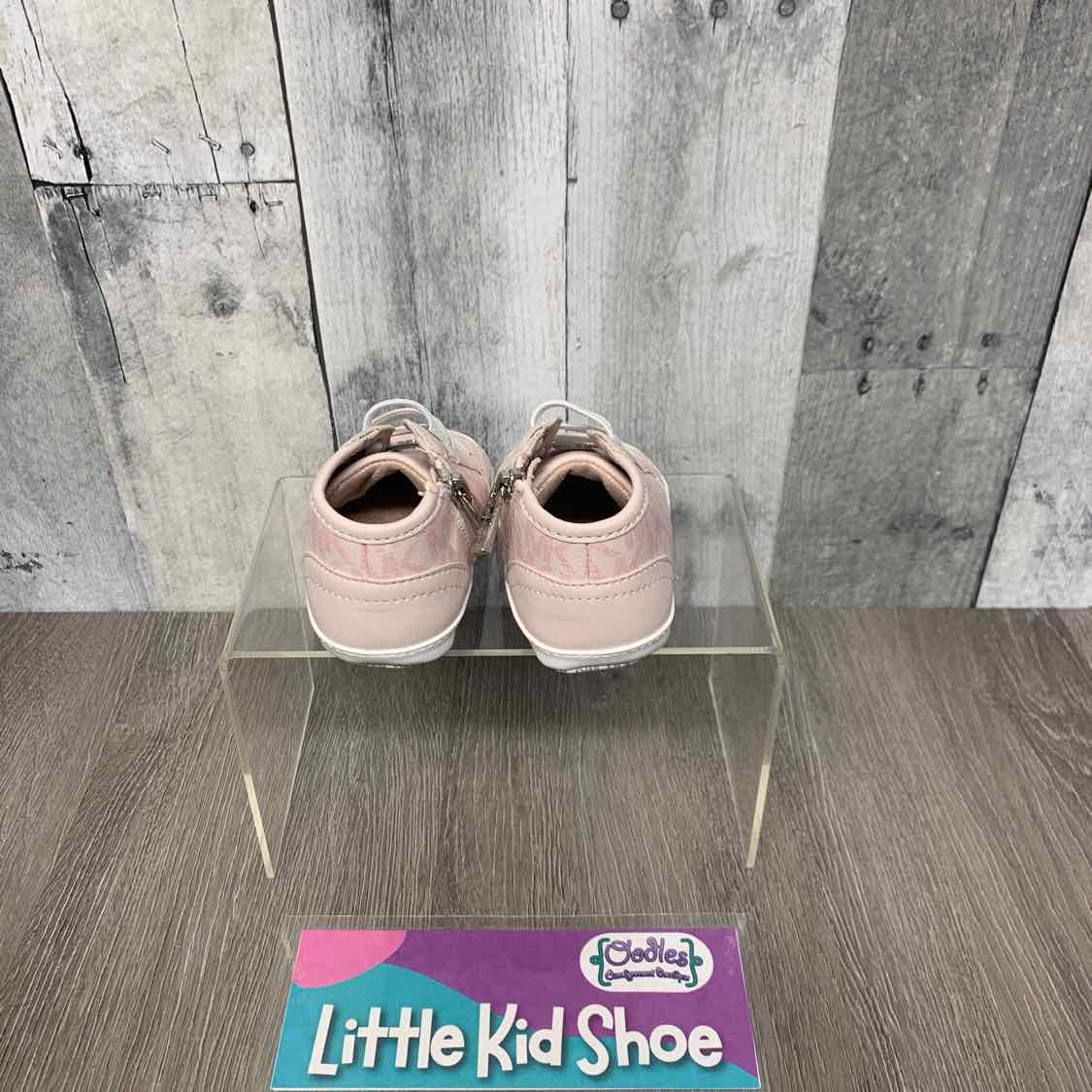 Size 4 Pink/White Michael Kors Soft Sole Shoes