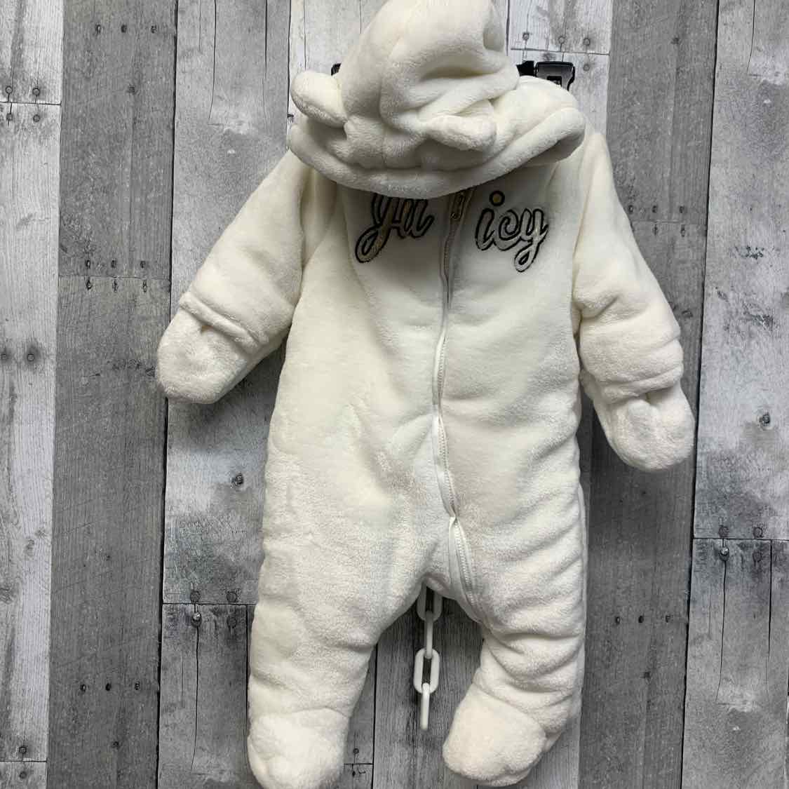 Size 3-6 Months Ivory Juicy Coture Snow Suit