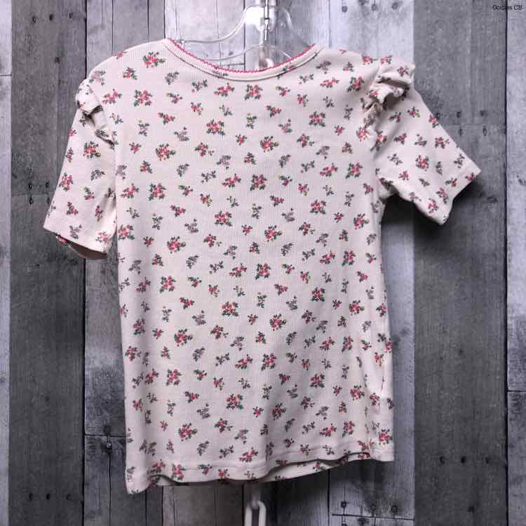 Size 8/10 White/Pink H&M T Shirt