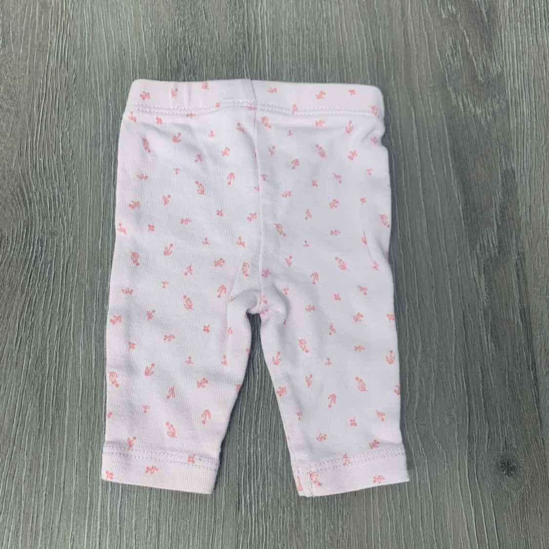 Size Preemie Pink Carter's Leggings