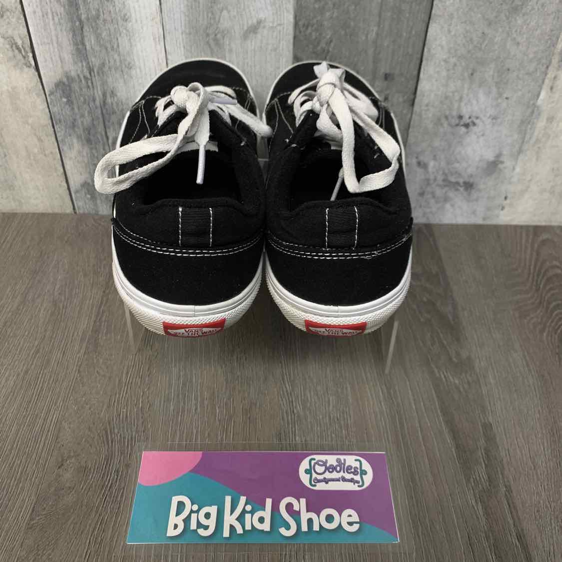 Size 7 Black/White Vans Sneakers
