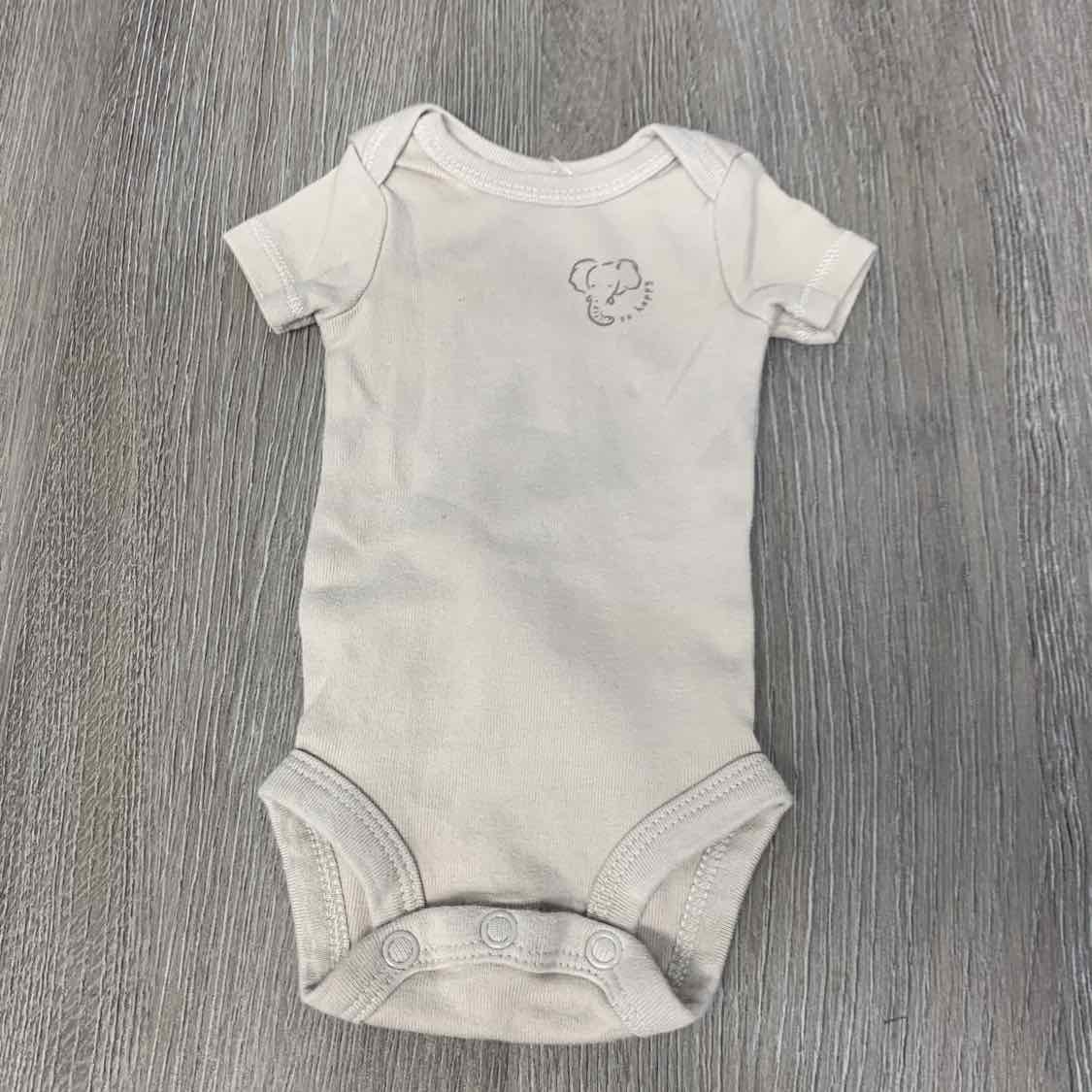 Size Preemie Gray Carter's Bodysuit