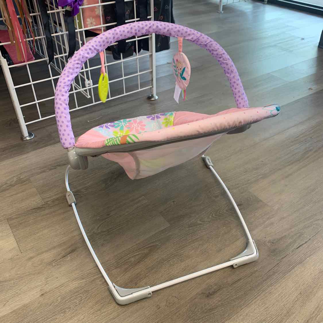 Bright Starts Pink Bouncer