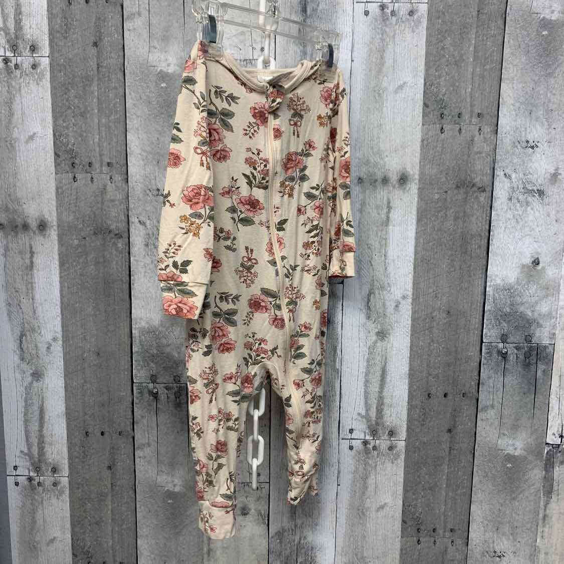 Size 12 Months Tan/Pink Modern Moments by Gerber Romper