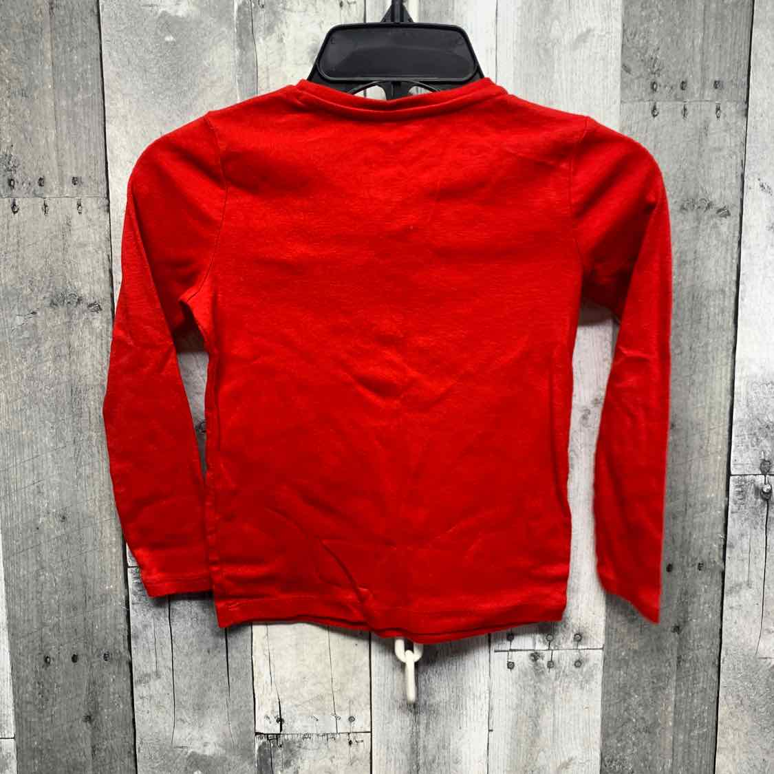 Size 5 Red Graphic Gymboree Long Sleeve Shirt