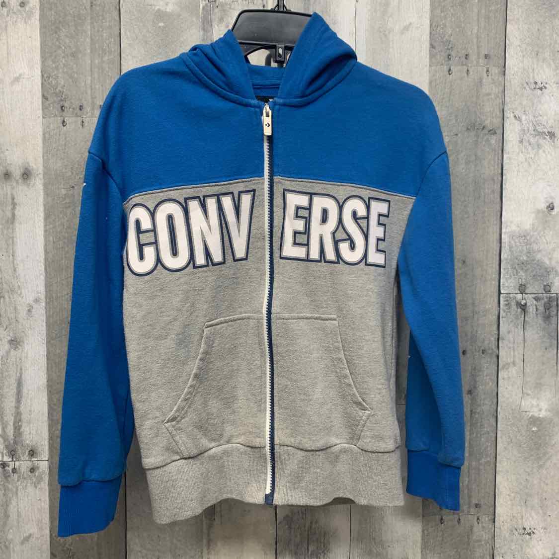 Size 8/10 Blue/Gray Converse Light Jacket