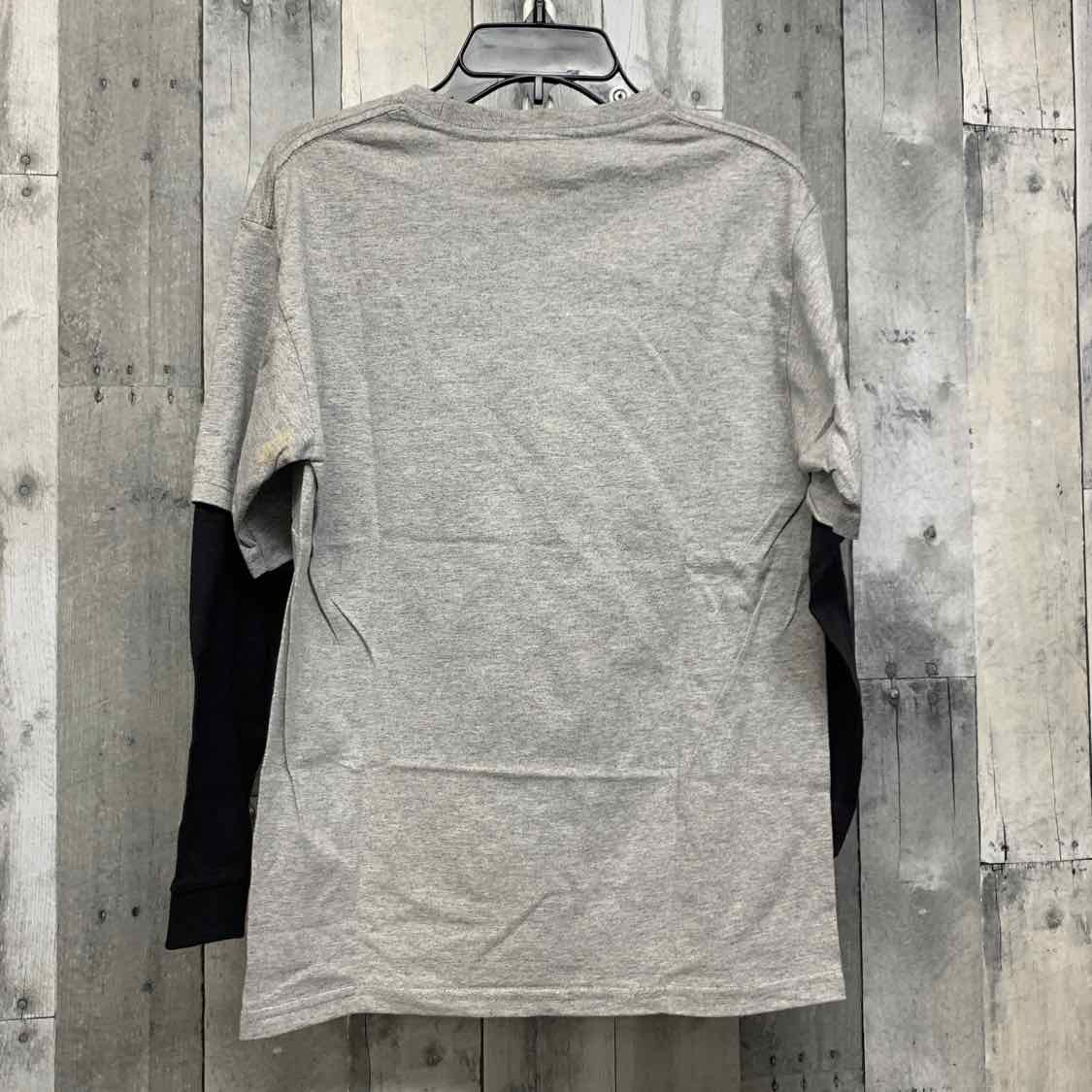 Size 14/16 Gray/Black Lego Long Sleeve Shirt