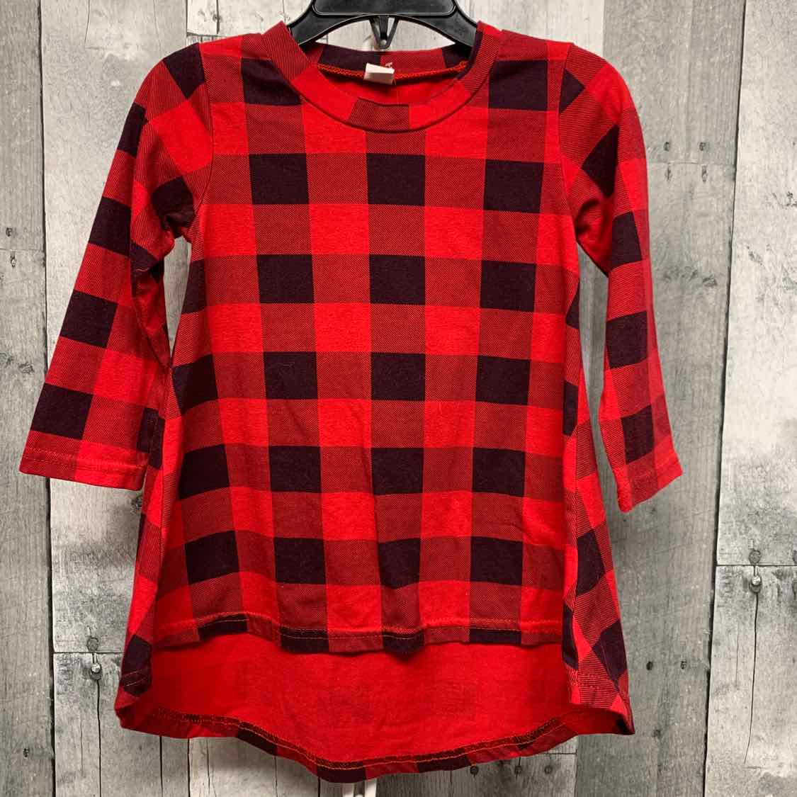 Size 2T Red/Black B Brand Long Sleeve Shirt