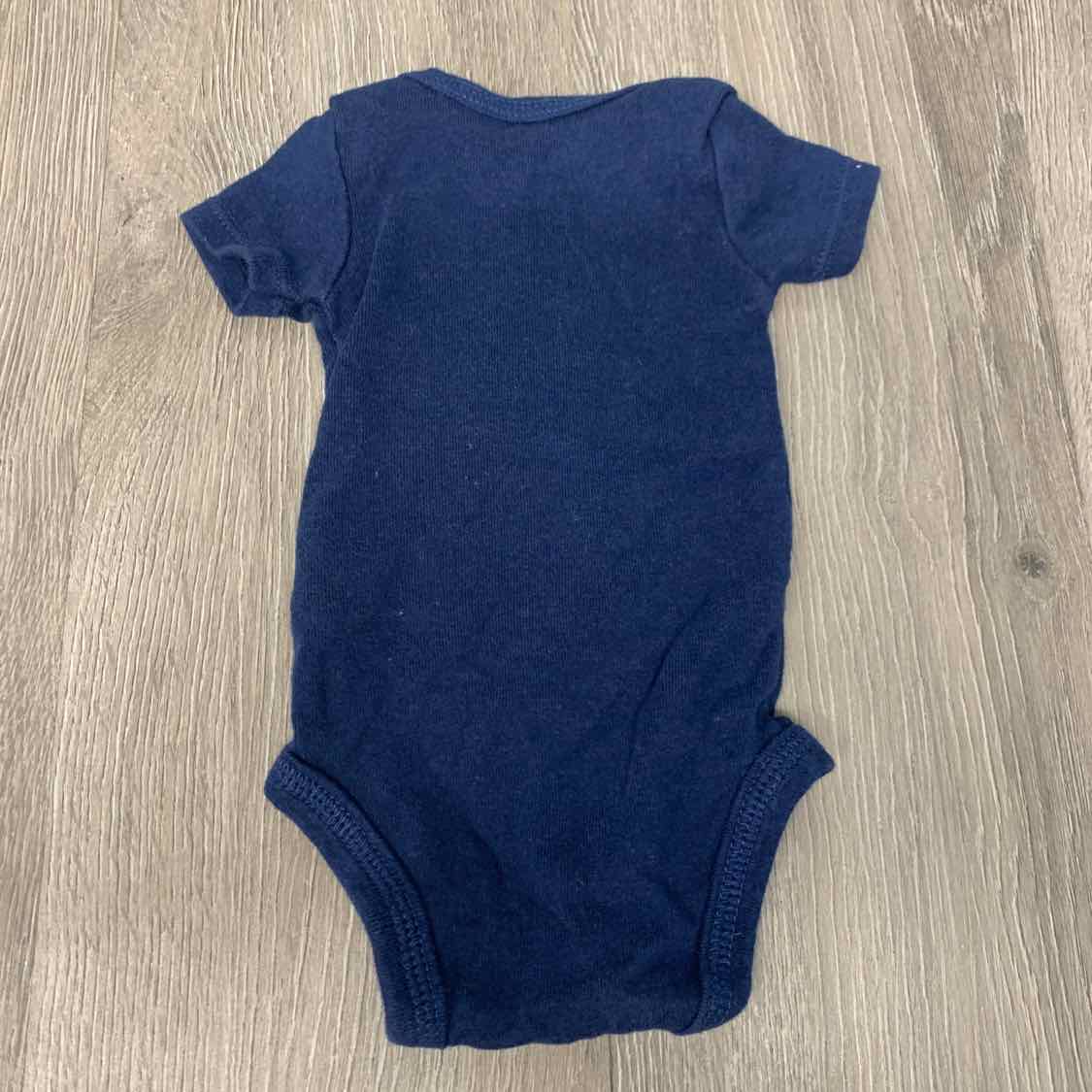 Size Preemie Navy/Green Simple Joys Bodysuit