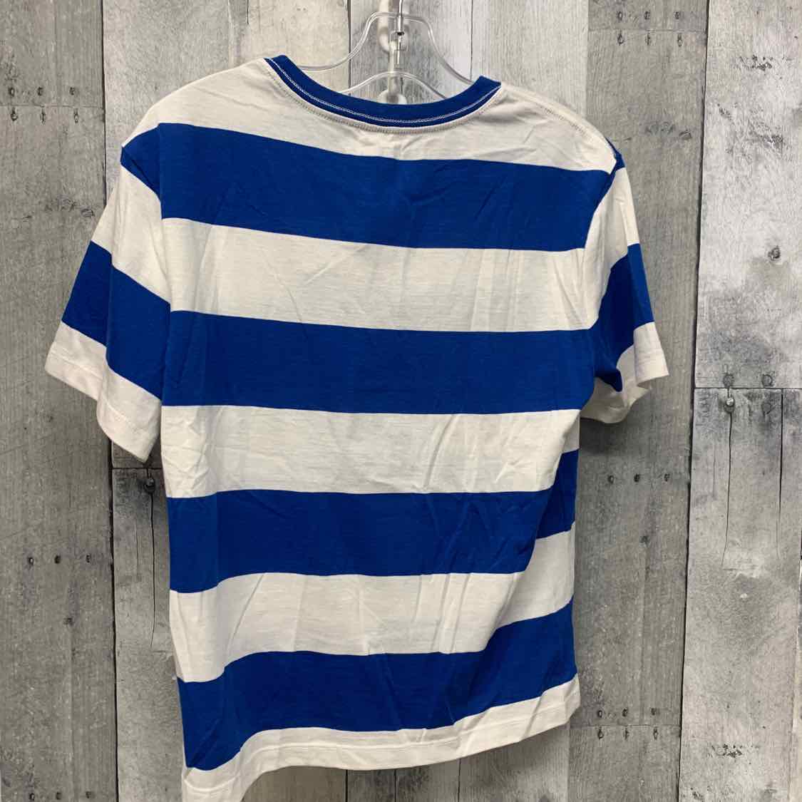 Size 8 Blue Striped Old Navy T Shirt