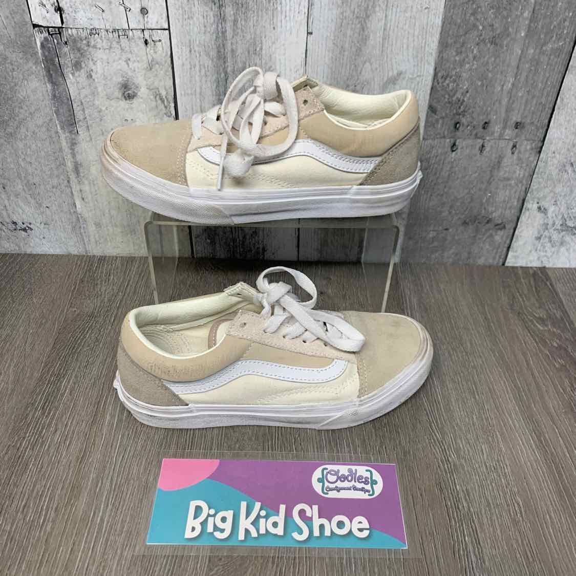 Size 3 Tan Vans Sneakers