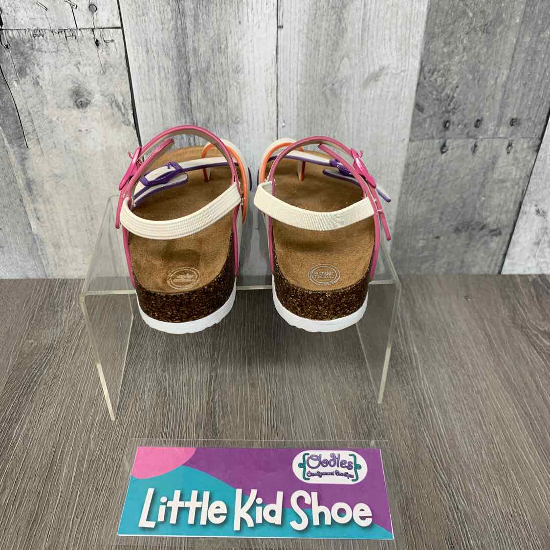 Size 8 White Wonder Nation Sandals