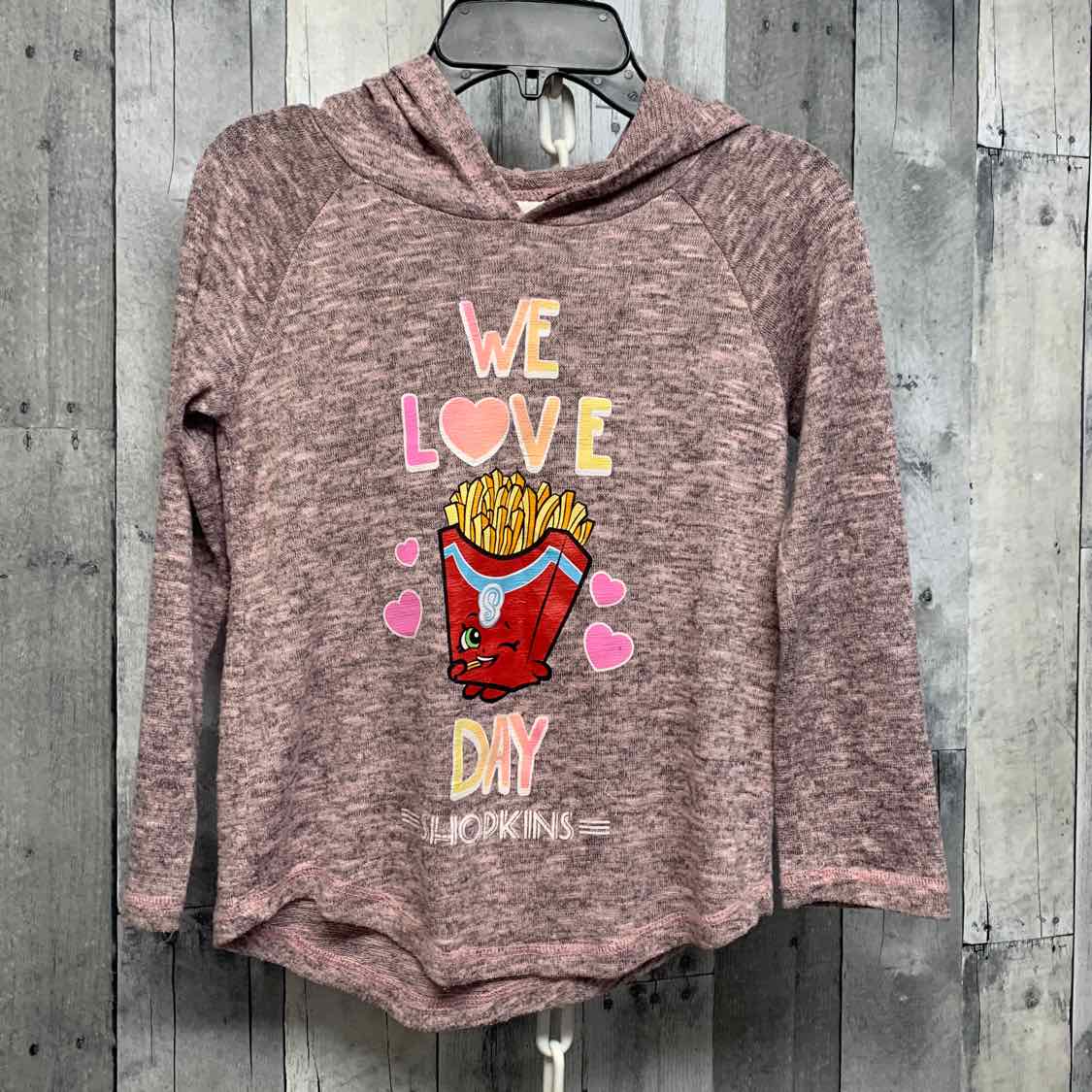 Size 7/8 Pink Graphic B Brand Long Sleeve Shirt