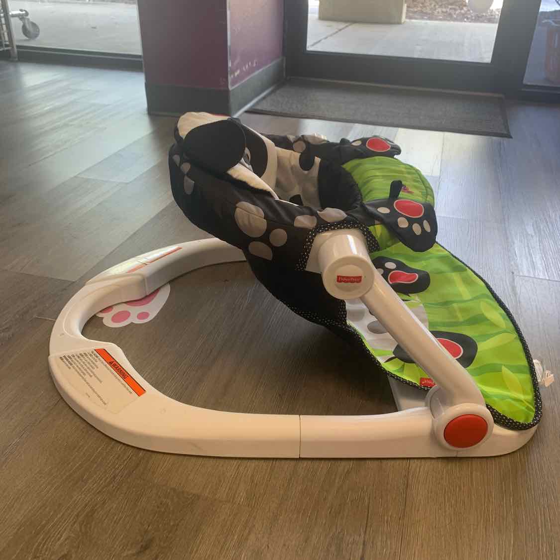 Fisher Price Black/Green Infant Seat