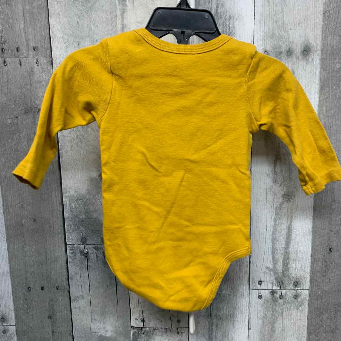 Size 6-9 Months Yellow B Brand Bodysuit