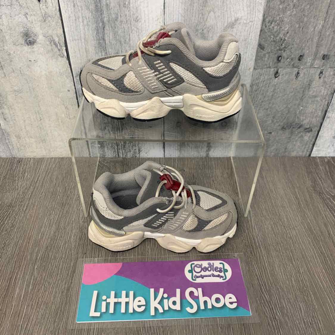 Size 6 Gray/Red New Balance Sneakers