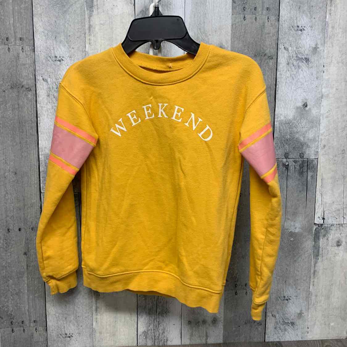 Size 8 Yellow/Pink SO Pull Over