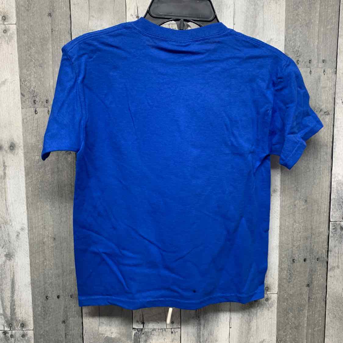 Size Small Blue Graphic Gildan T Shirt