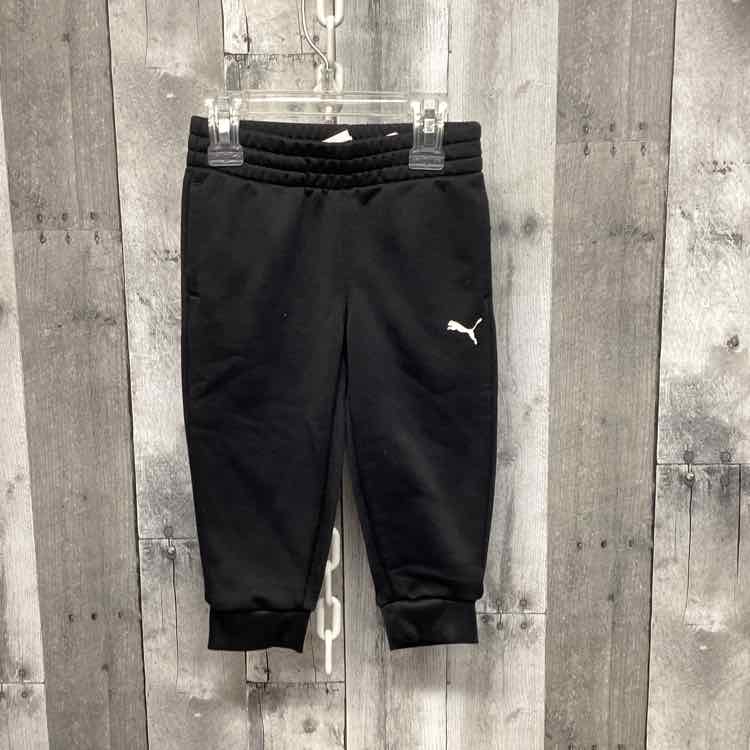 Size 2T Black/White Puma Athletic Pants