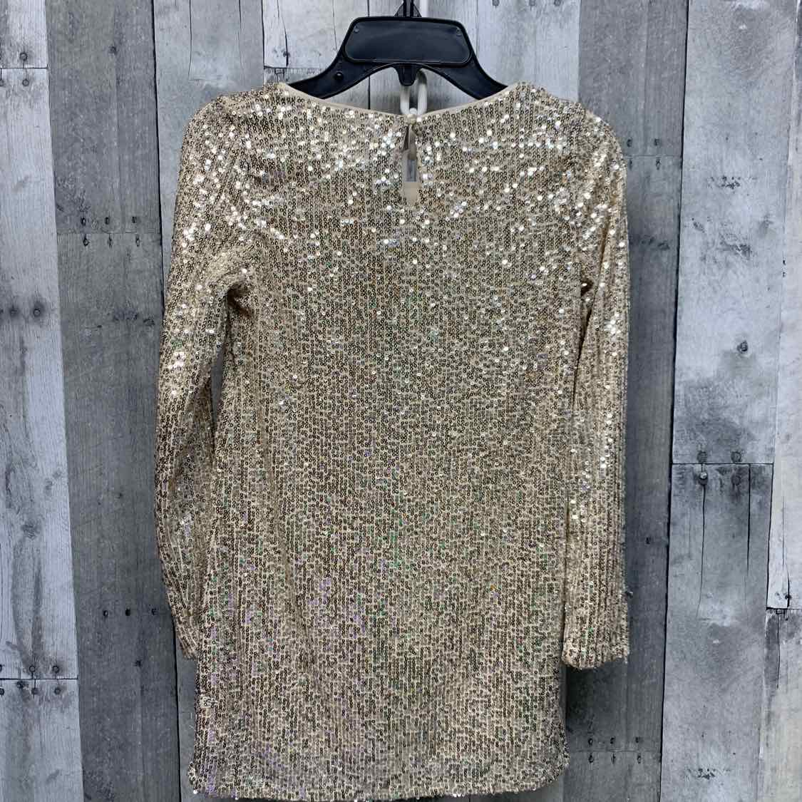 Size 8 Gold Art Class LS Dress