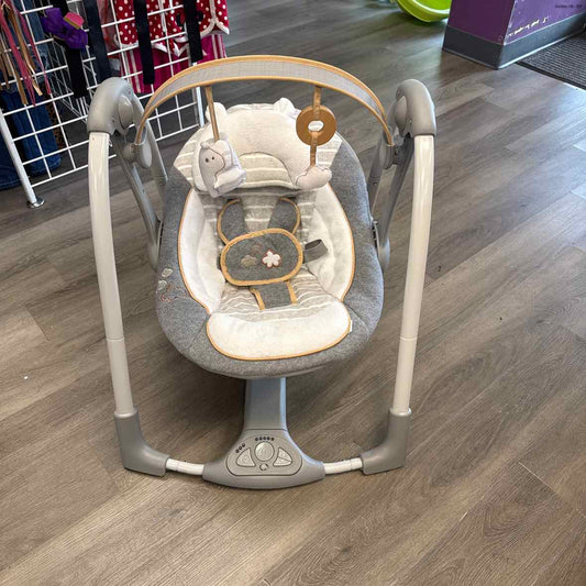 Ingenuity Gray Travel Swing
