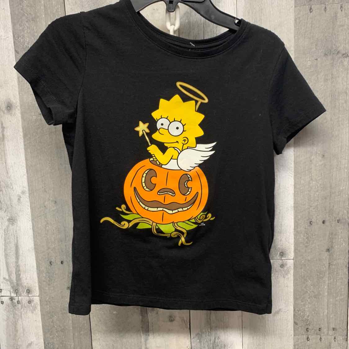 Size 10/12 Black Graphic Old Navy T Shirt