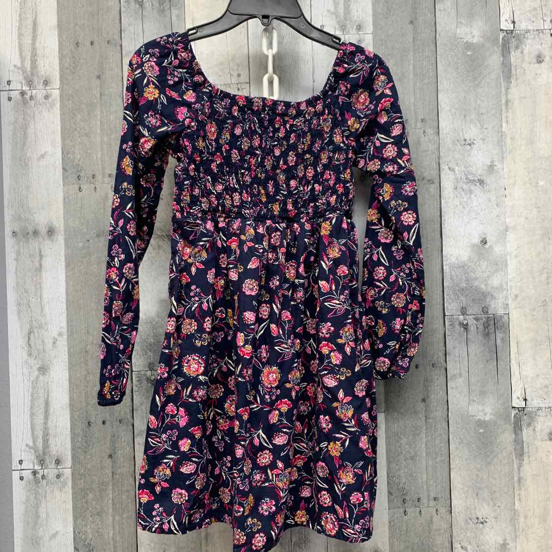 Size 7/8 Navy Gap LS Dress