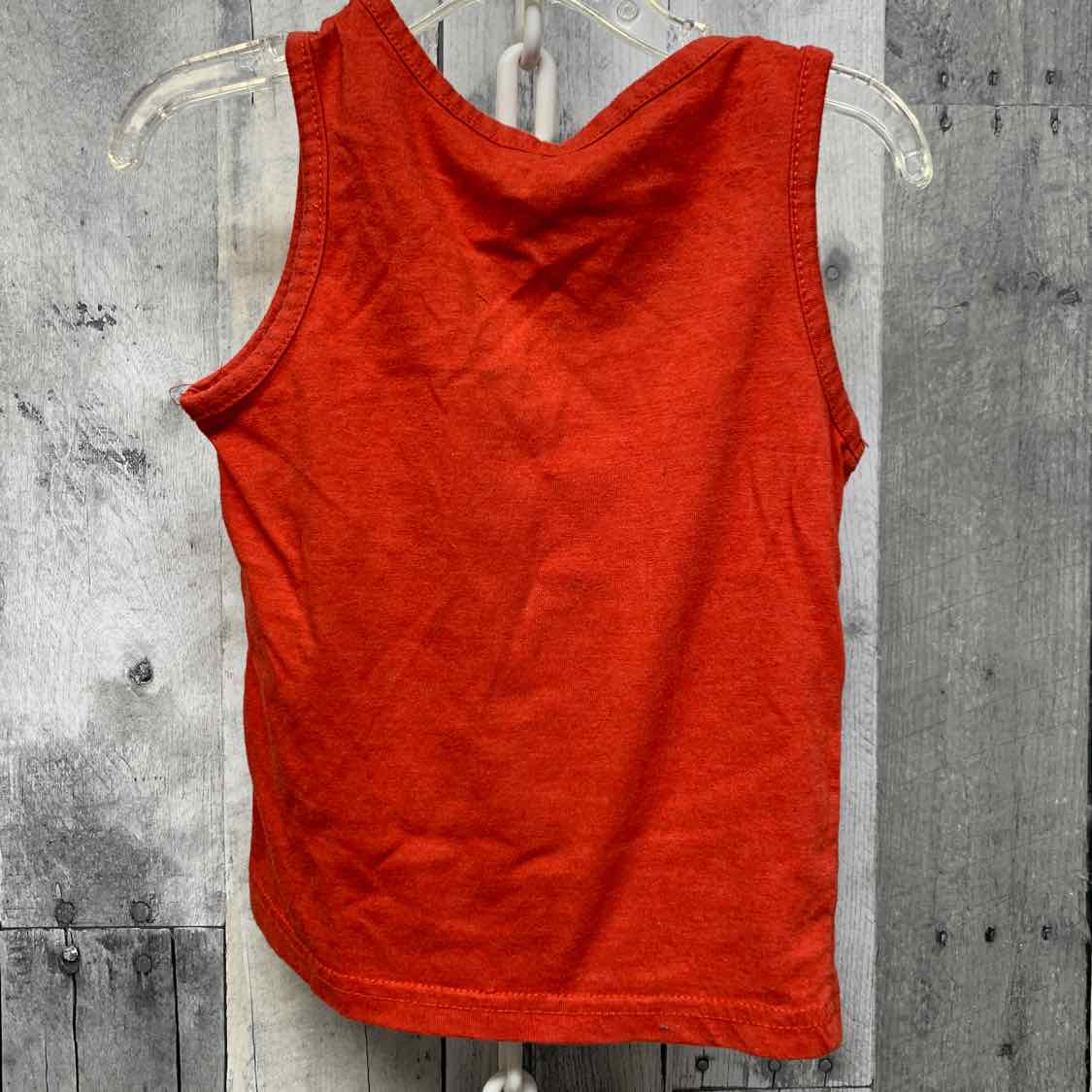 Size 2T Red/White Marvel Tank Top