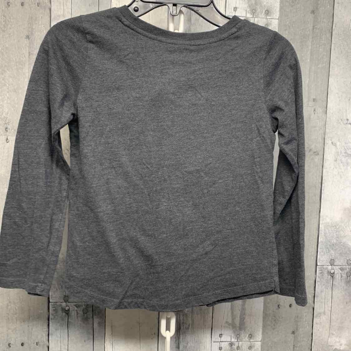 Size 6/6X Gray Graphic Disney T Shirt