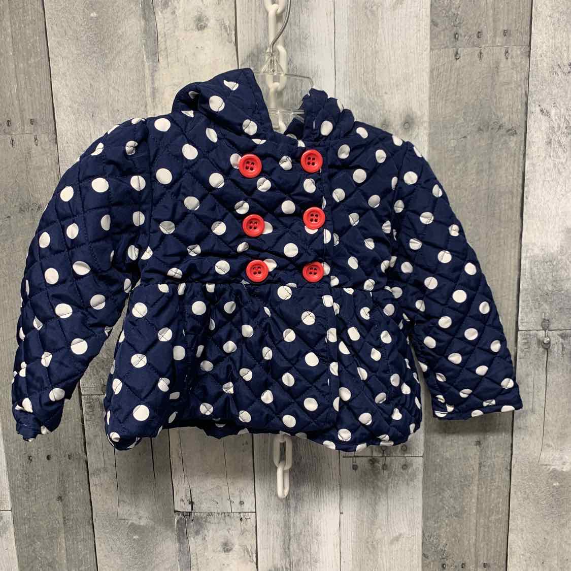 Size 2T Navy/White B Brand Light Jacket